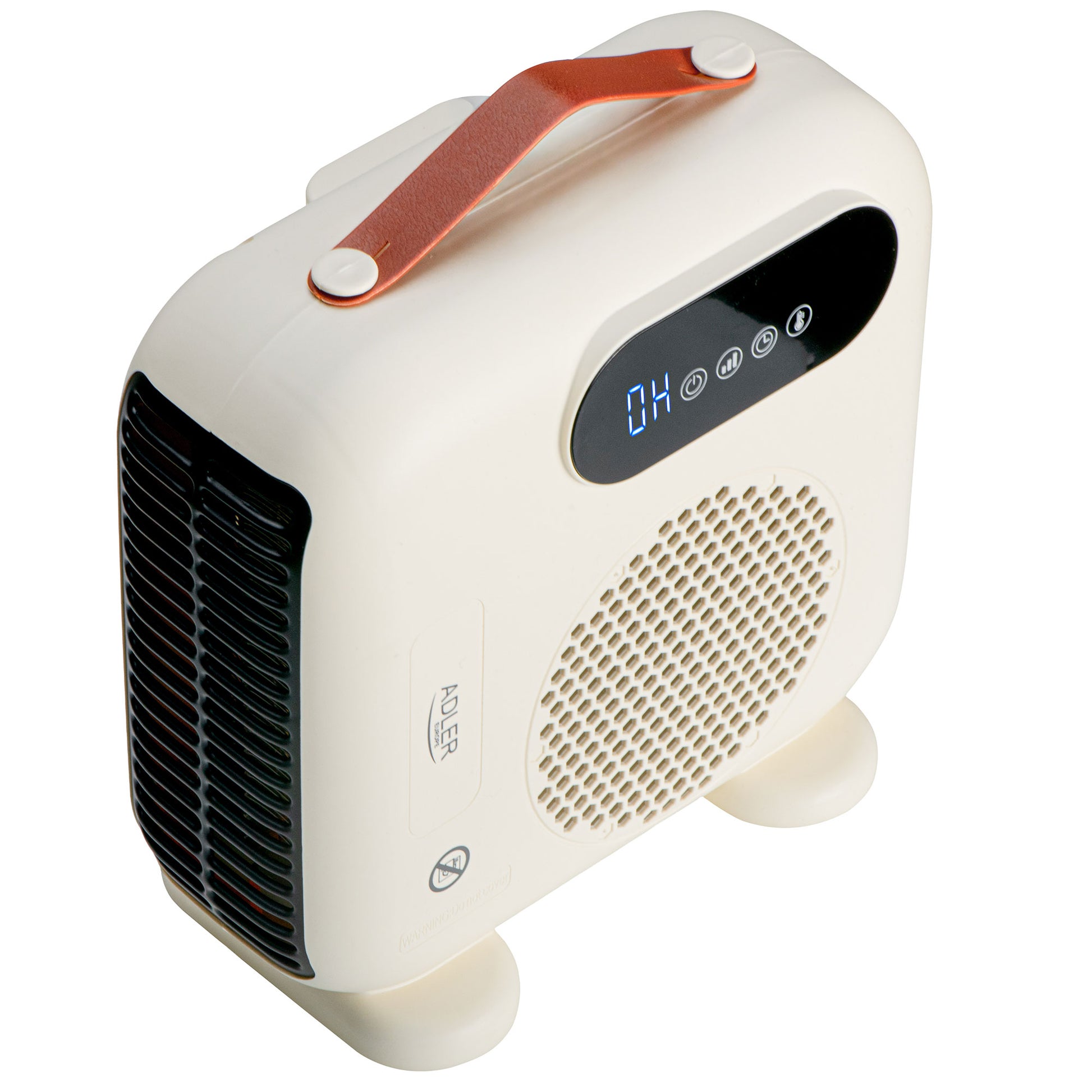 Električna grijalica retro Adler AD 7756 sa ventilatorom i daljinskim