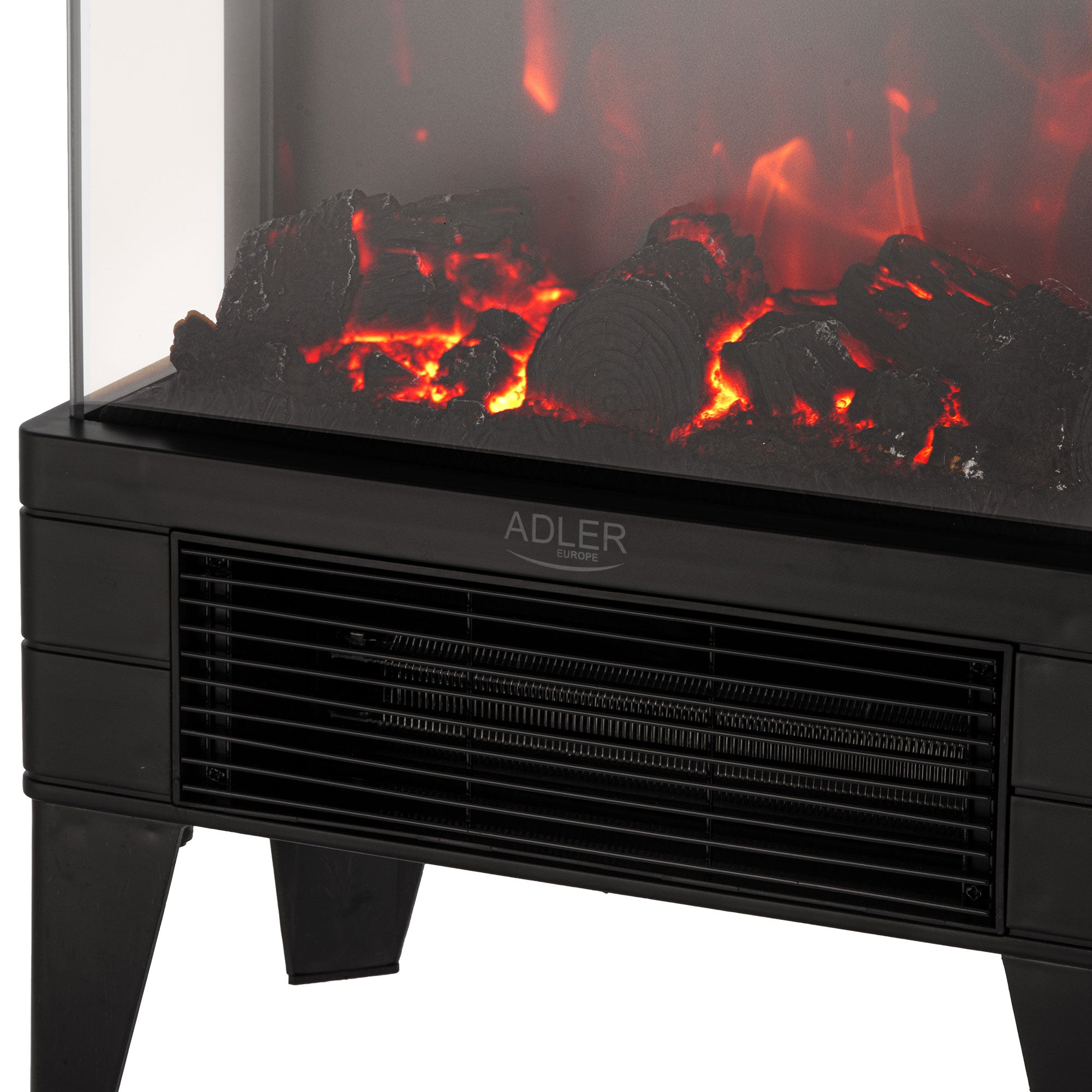 Električni kamin z daljinskim upravljalnikom, Adler AD 7755