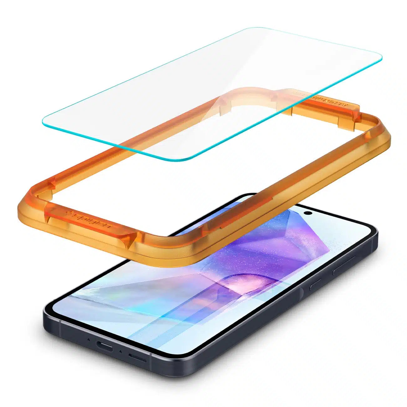 Spigen - Glas.tR Align Master (2 kosa) za Samsung Galaxy A55 5G - Prozorni