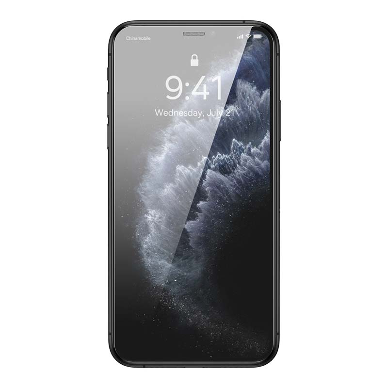 Baseus 0,3 mm polni stekleni film iz kaljenega stekla (pakiranje 2 kosov) za iPhone XS Max/11 Pro Max 6,5 inča