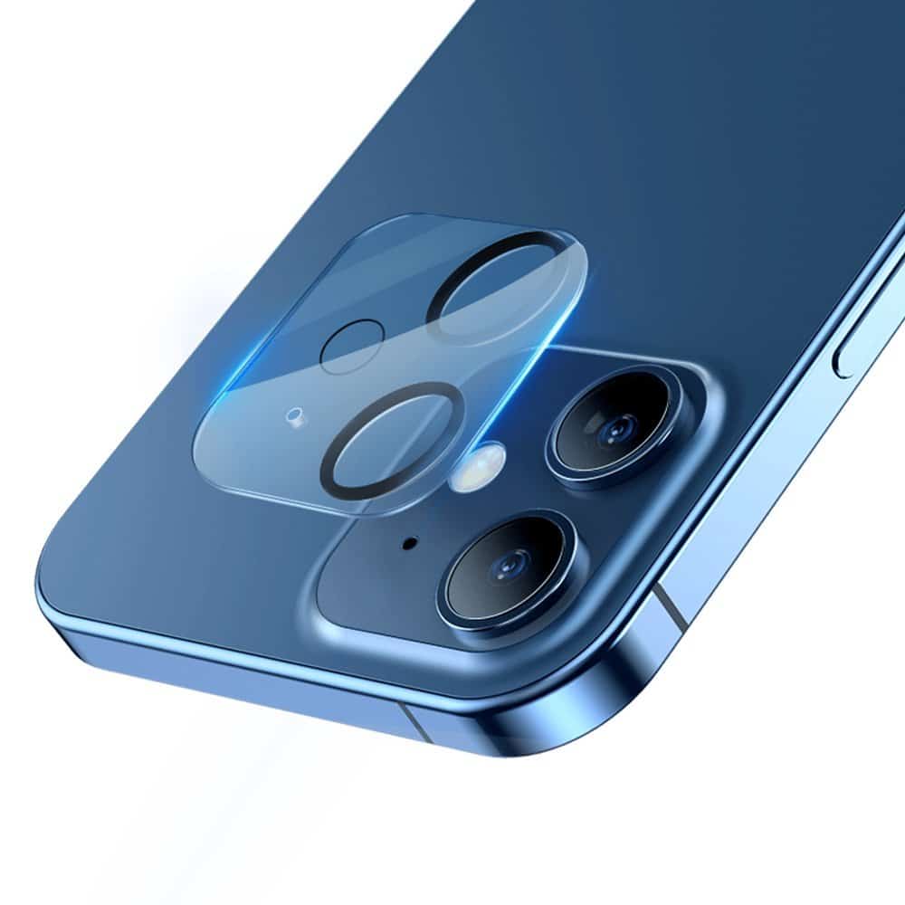Baseus 2 kosa kaljenega stekla za kamero za iPhone 12 mini