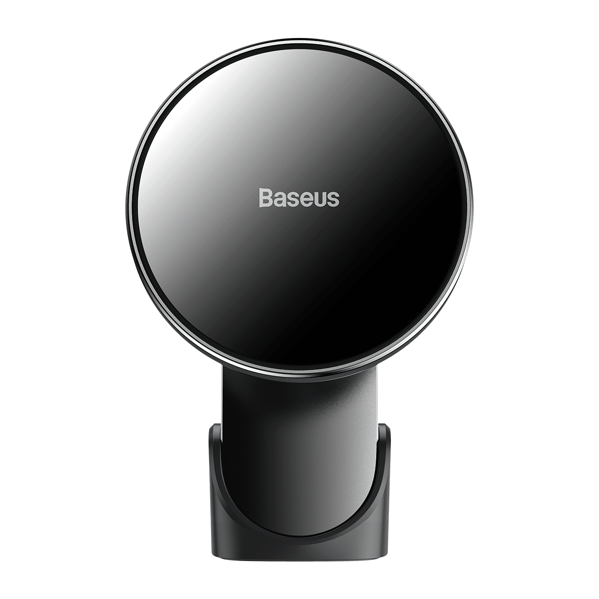 Baseus Big Energy auto nosač s bežičnim punjačem 15W za iPhone 12 (crni)