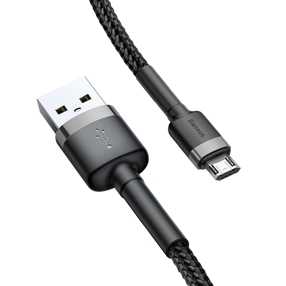 Baseus kabel trajna najlonska pletena žica USB / Micro USB QC3.0 2.4A 1m