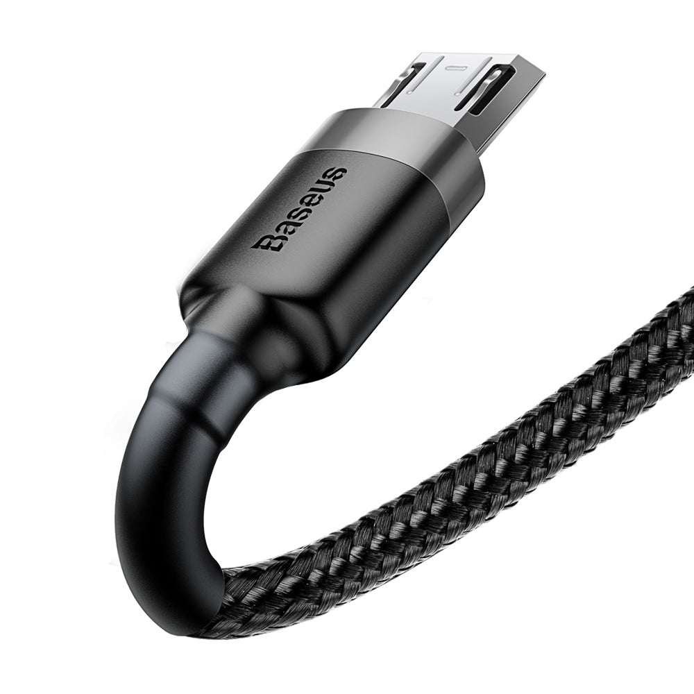 Baseus kabel trajna najlonska pletena žica USB / Micro USB QC3.0 2.4A 1m