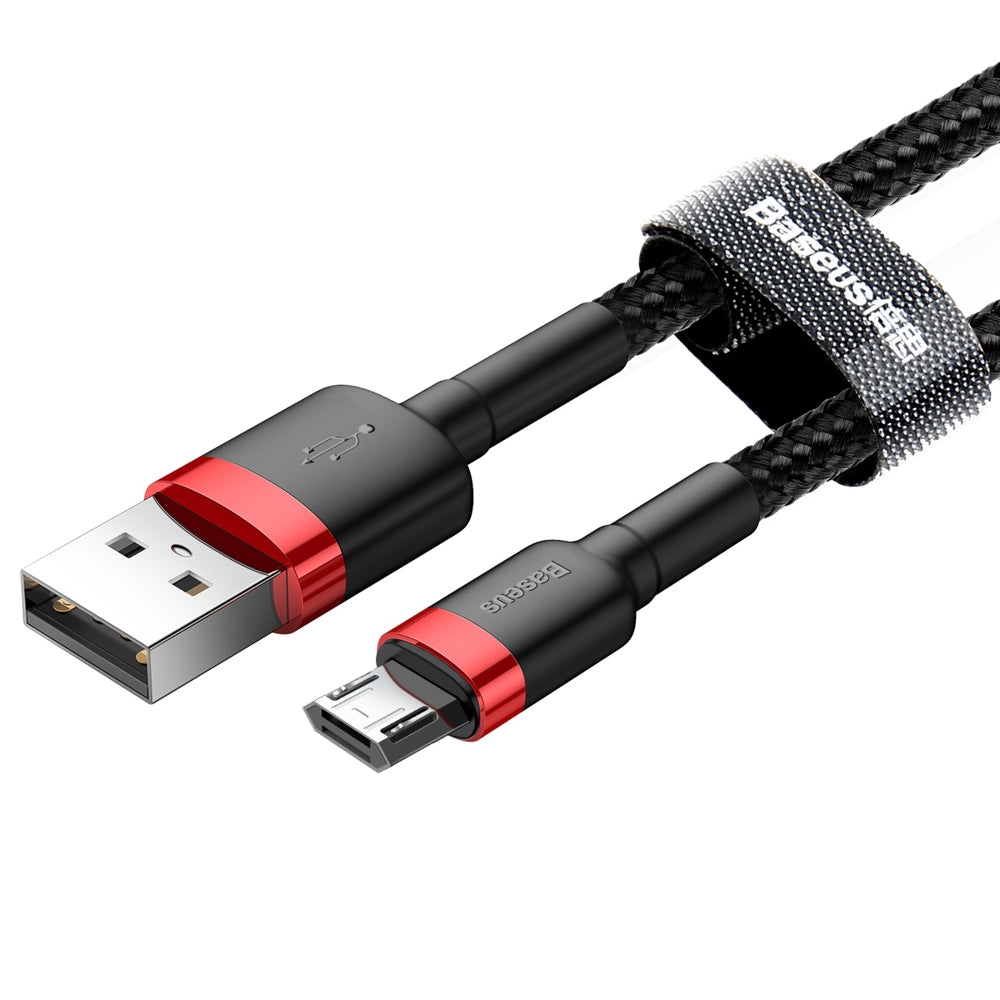 Baseus pleteni USB / Micro USB QC3.0 2.4A