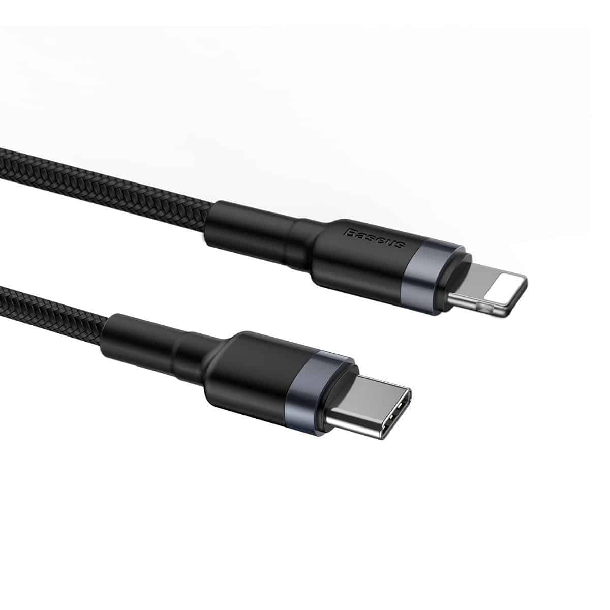 Baseus Cafule kabel Type-C na iPhone PD 18W 1m siva+črna