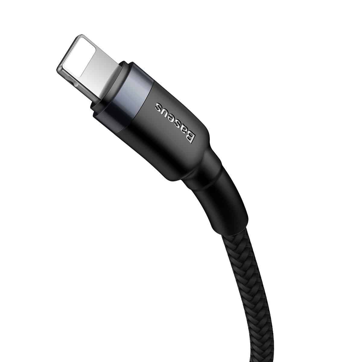 Baseus Cafule kabel Type-C na iPhone PD 18W 1m siva+črna