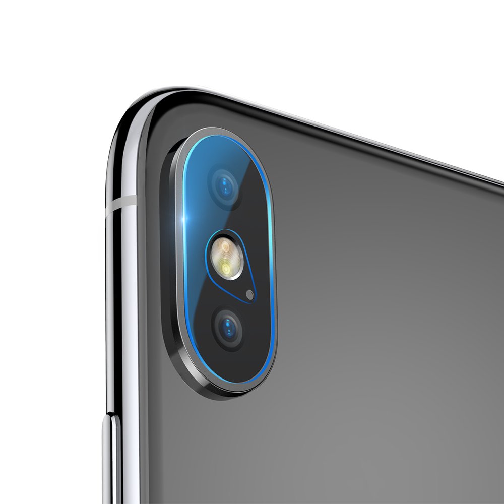 Kaljeno steklo za kamero 2 x Baseus za iPhone X / XS / XS Max