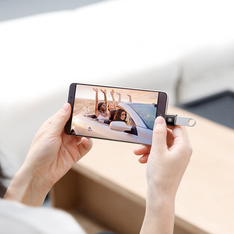 Baseus pretvornik USB v USB priključek adapterja Type-C OTG