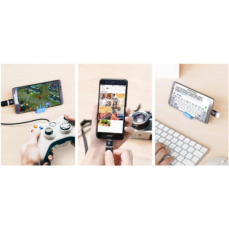 Baseus pretvornik USB v USB priključek adapterja Type-C OTG