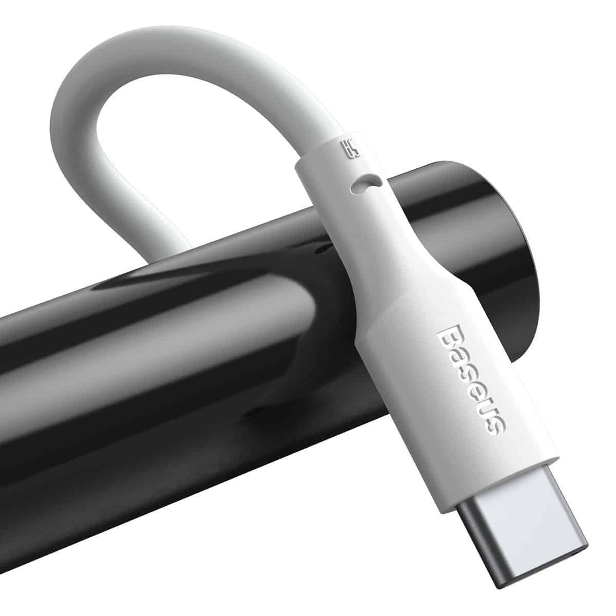 Baseus Simple Wisdom Data Cable Kit USB na Type-C 5A (2kom/Set) 1.5m bel