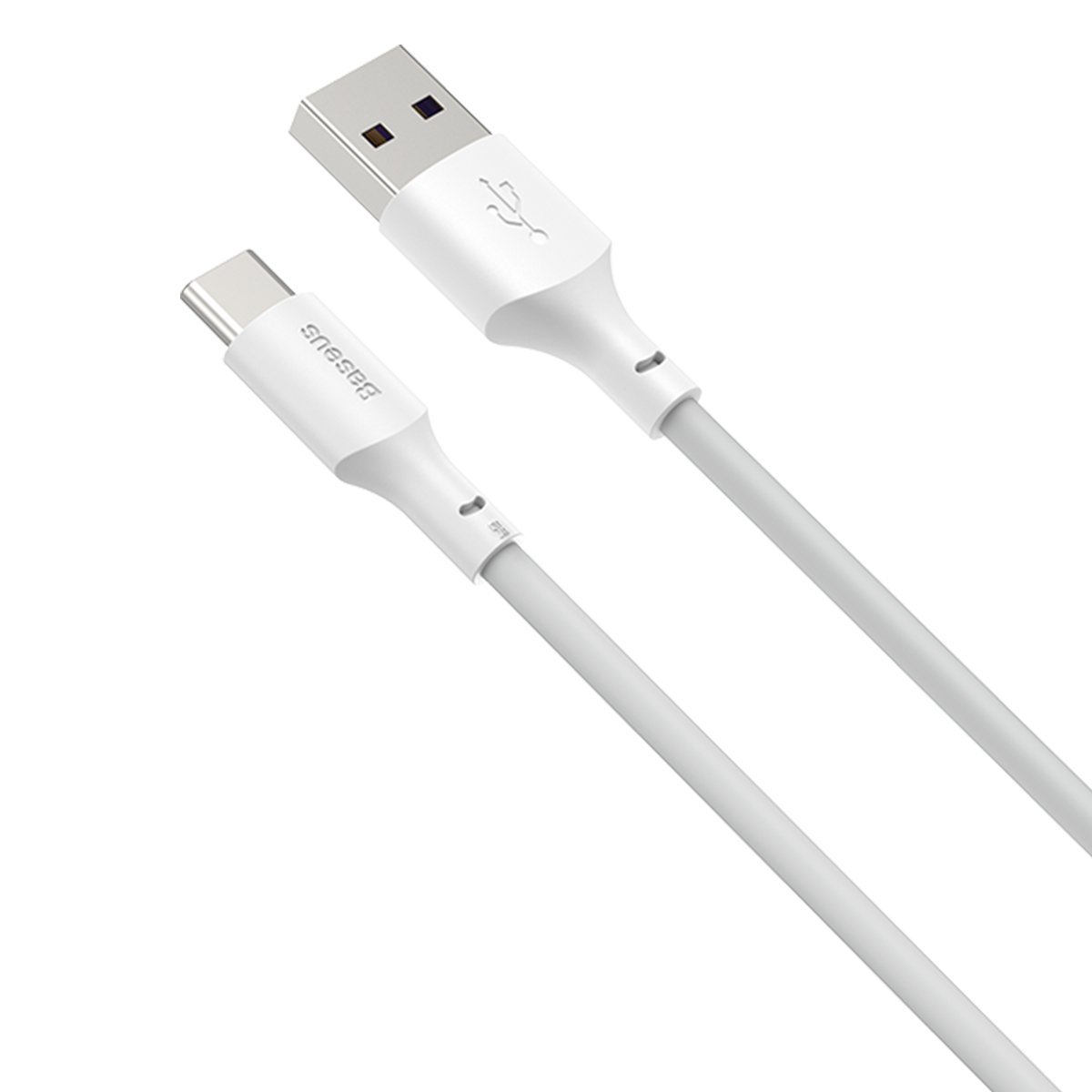 Baseus Simple Wisdom Data Cable Kit USB na Type-C 5A (2kom/Set) 1.5m bel