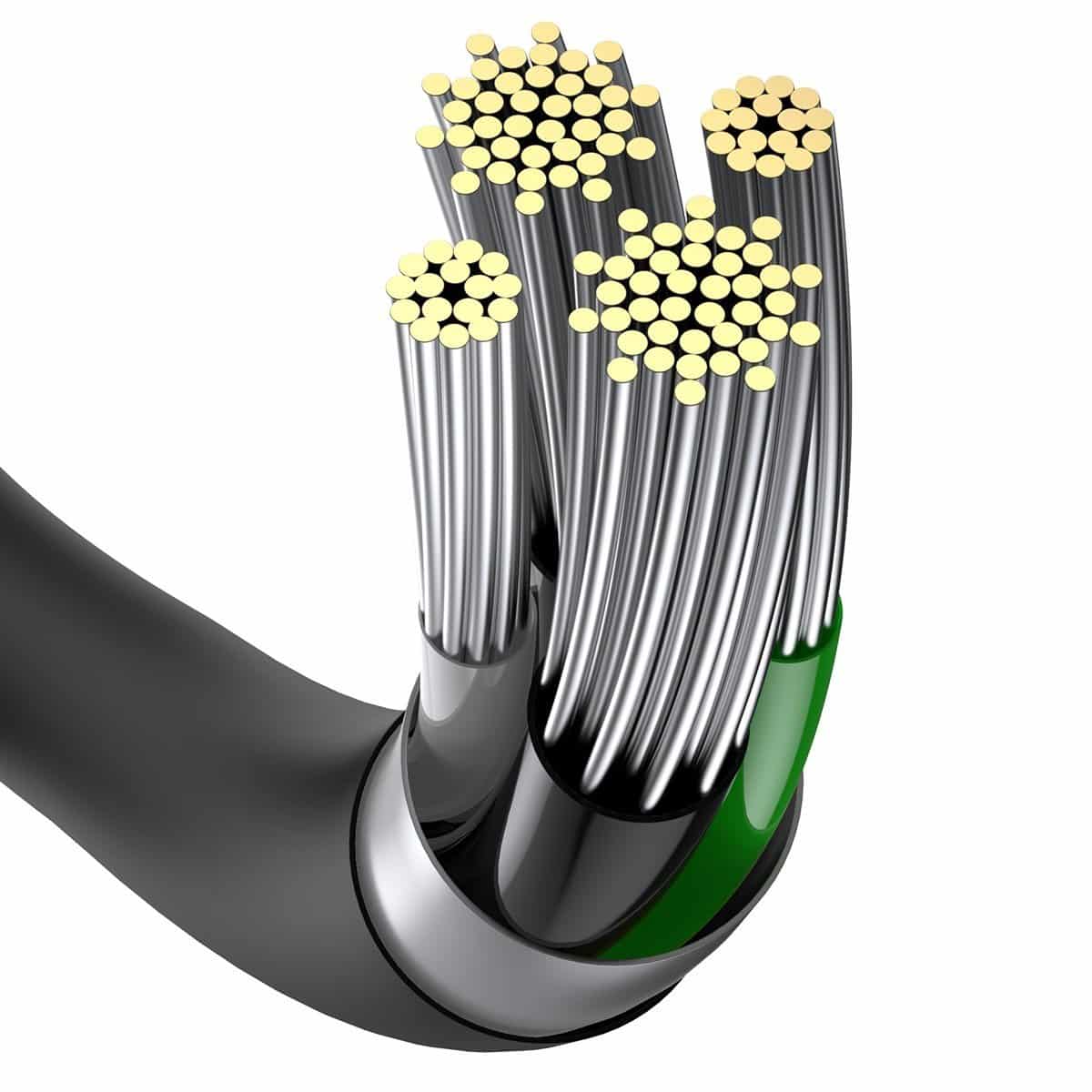 Baseus Superior Series kabel USB na iPhone 2.4A 2m (črn)