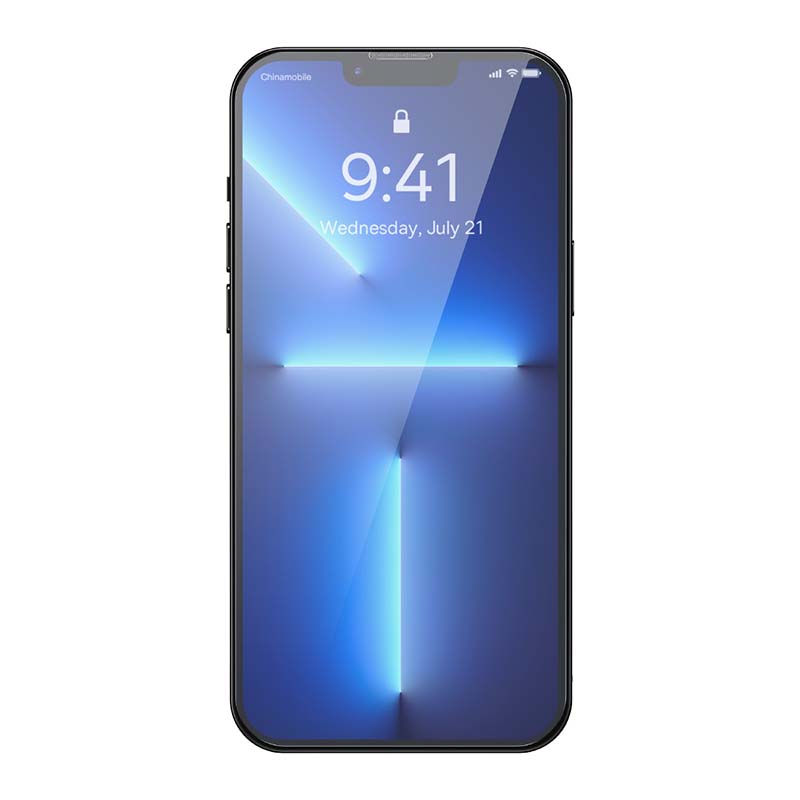 Baseus kaljeno steklo 0,3 mm (6,7 inča) za iPhone 13 Pro Max 2021 2 kosa