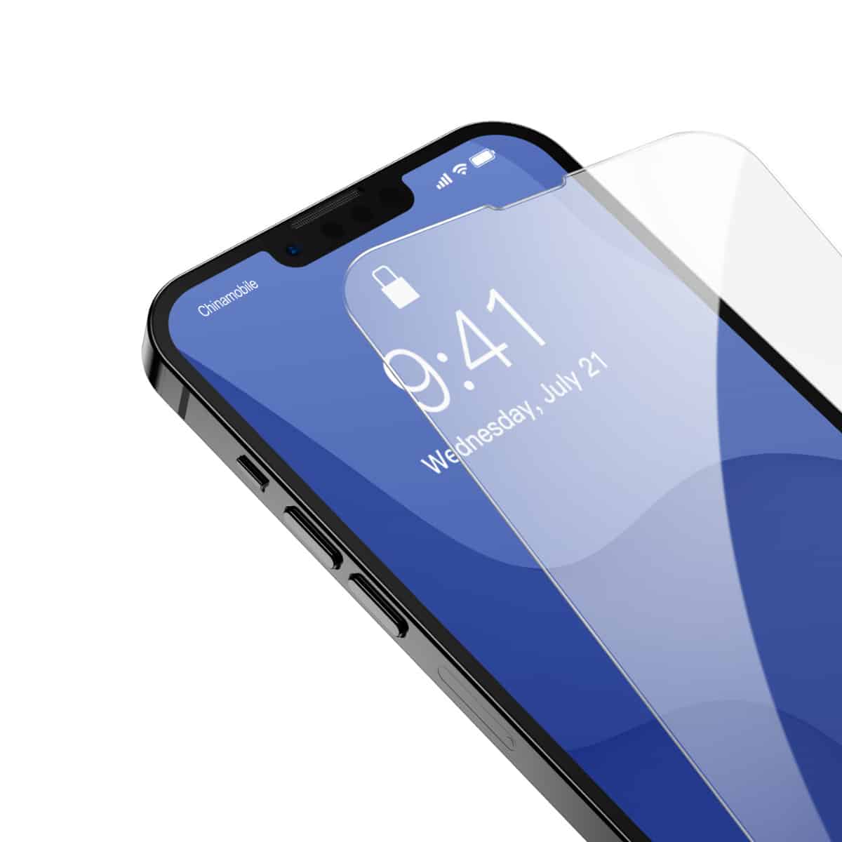 Baseus kaljeno steklo 0,3 mm za iPhone 13/13 Pro (2 kosa)