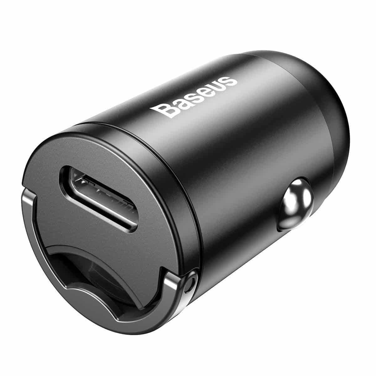 Baseus Tiny Star Mini PPS avtopolnilec Type-C priključek 30 W siv