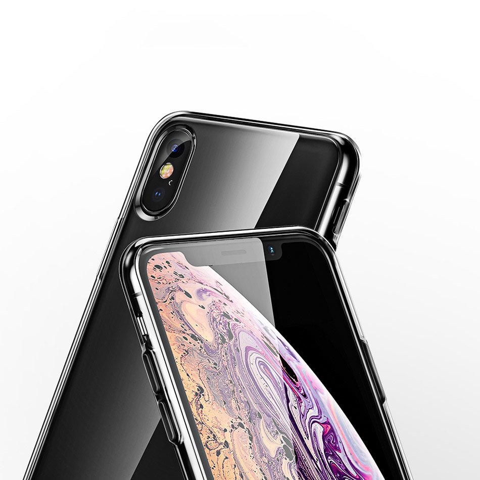 Baseus prozoren ovitek za iPhone XS / X