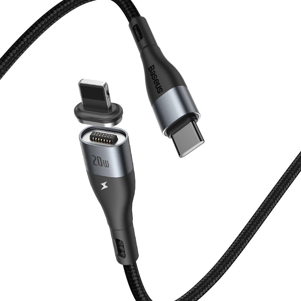 Baseus Zinc USB Type-C na Lightning magnetni kabel Power Delivery 20 W 1 m