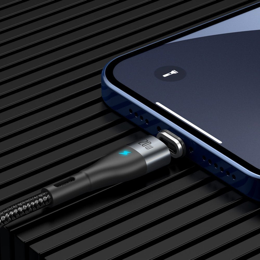 Baseus Zinc USB Type-C na Lightning magnetni kabel Power Delivery 20 W 1 m