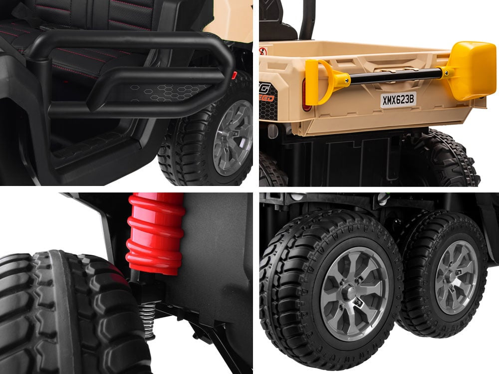 Farmer Truck dvosjed 4×6 beige