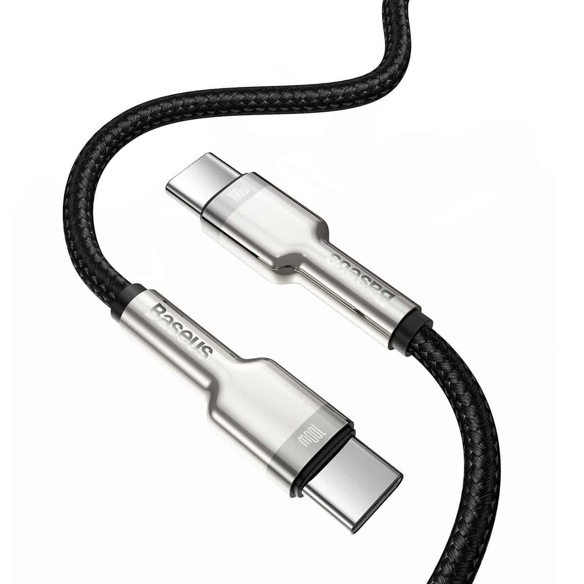 Baseus Cafule kabel USB-C na USB-C 100W 2m (črn)