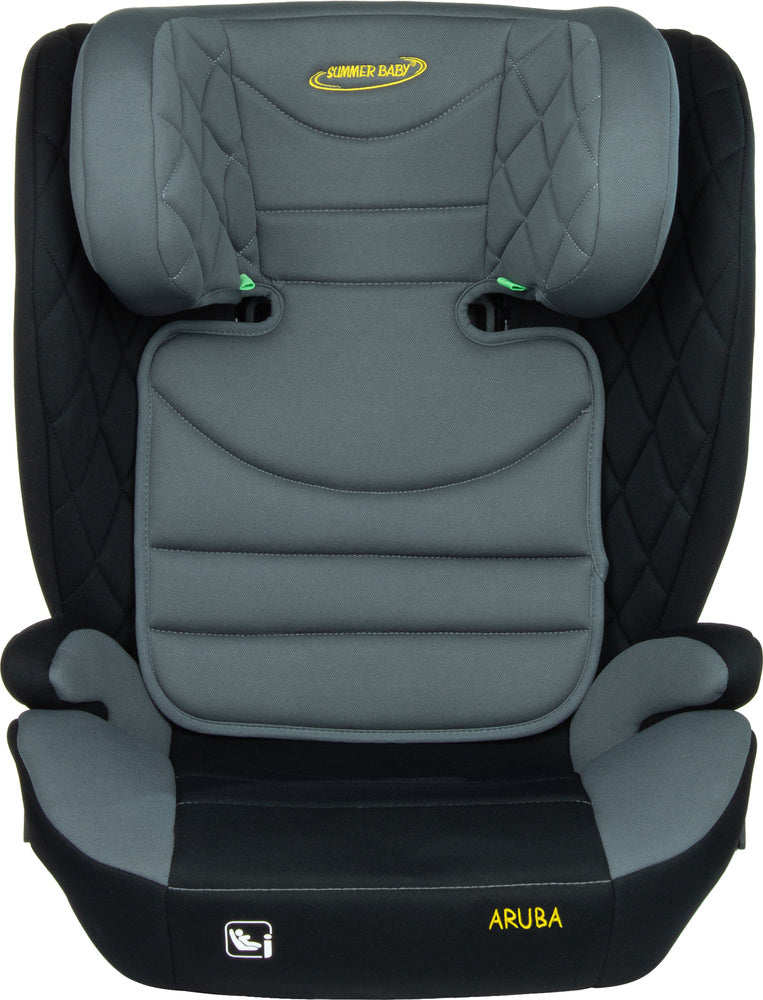 Autosjedalica ARUBA i-SIZE 100-150cm FWF R129 ISOFIX – crno/siva