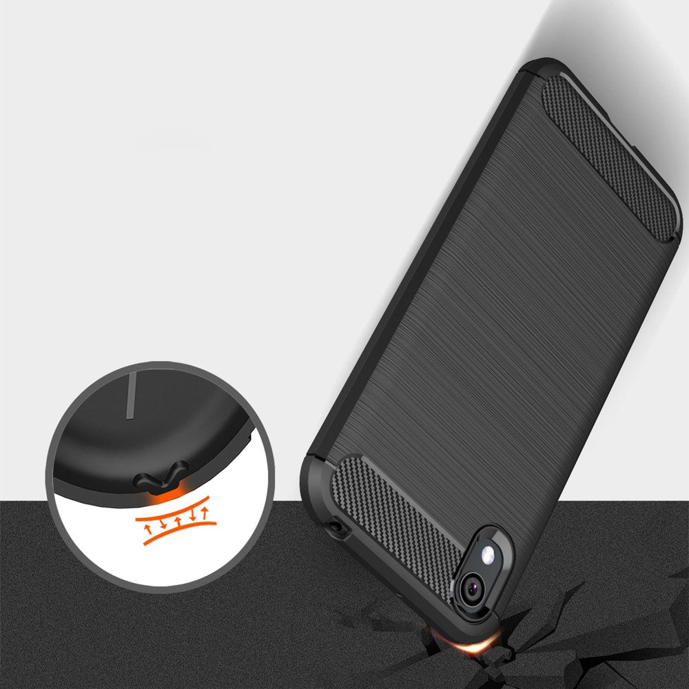 Carbon case fleksibilna maskica za Huawei Y5 2019 / Honor 8S
