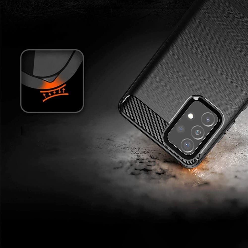 Carbon case prožna maskica za Samsung Galaxy A72