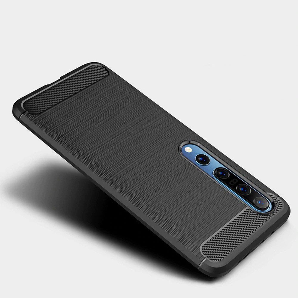 Karbonski ovitek fleksibilna maska za Xiaomi Mi 10 Pro / Xiaomi Mi 10