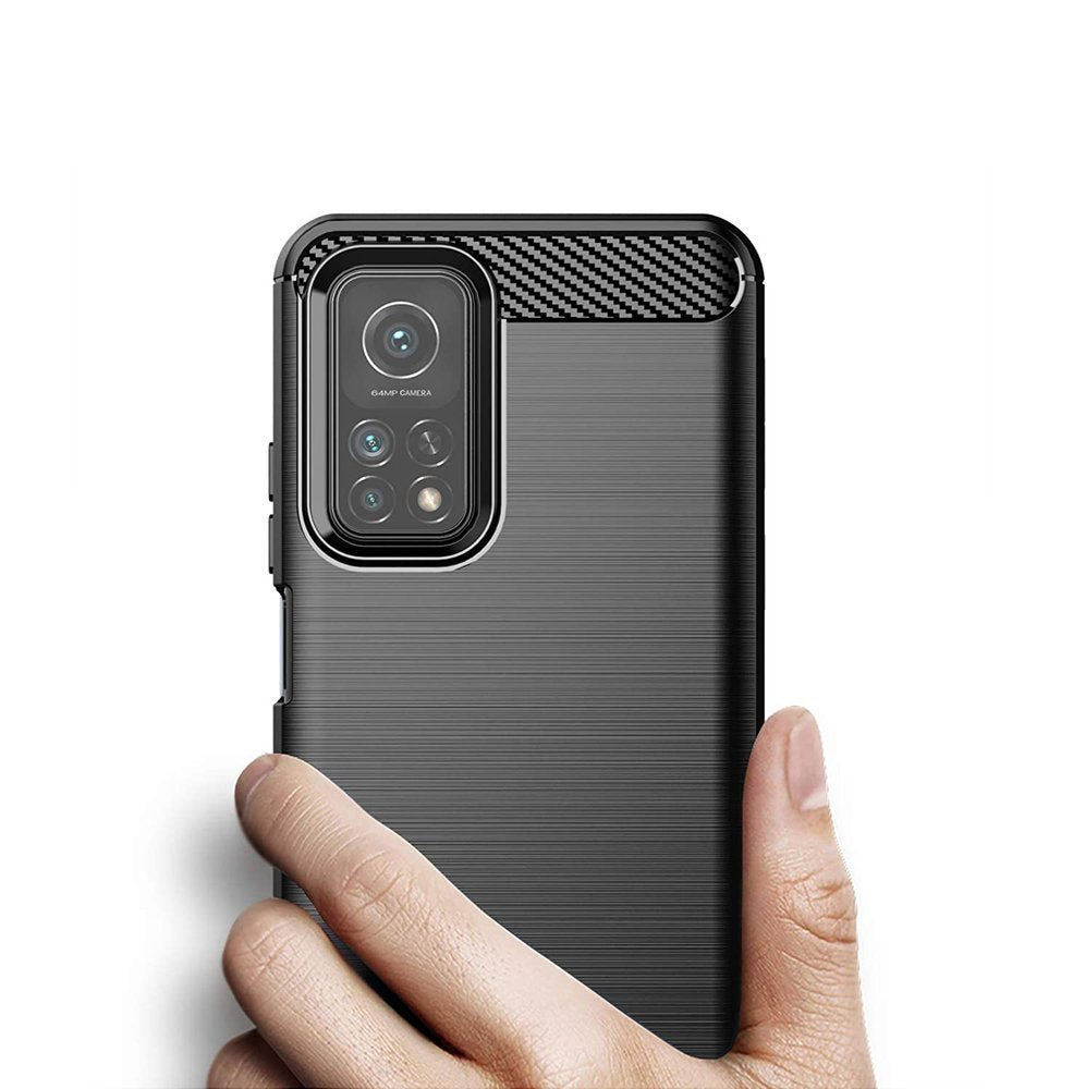 Karbonski ovitek fleksibilna maskica za Xiaomi Mi 10T Pro / Mi 10T