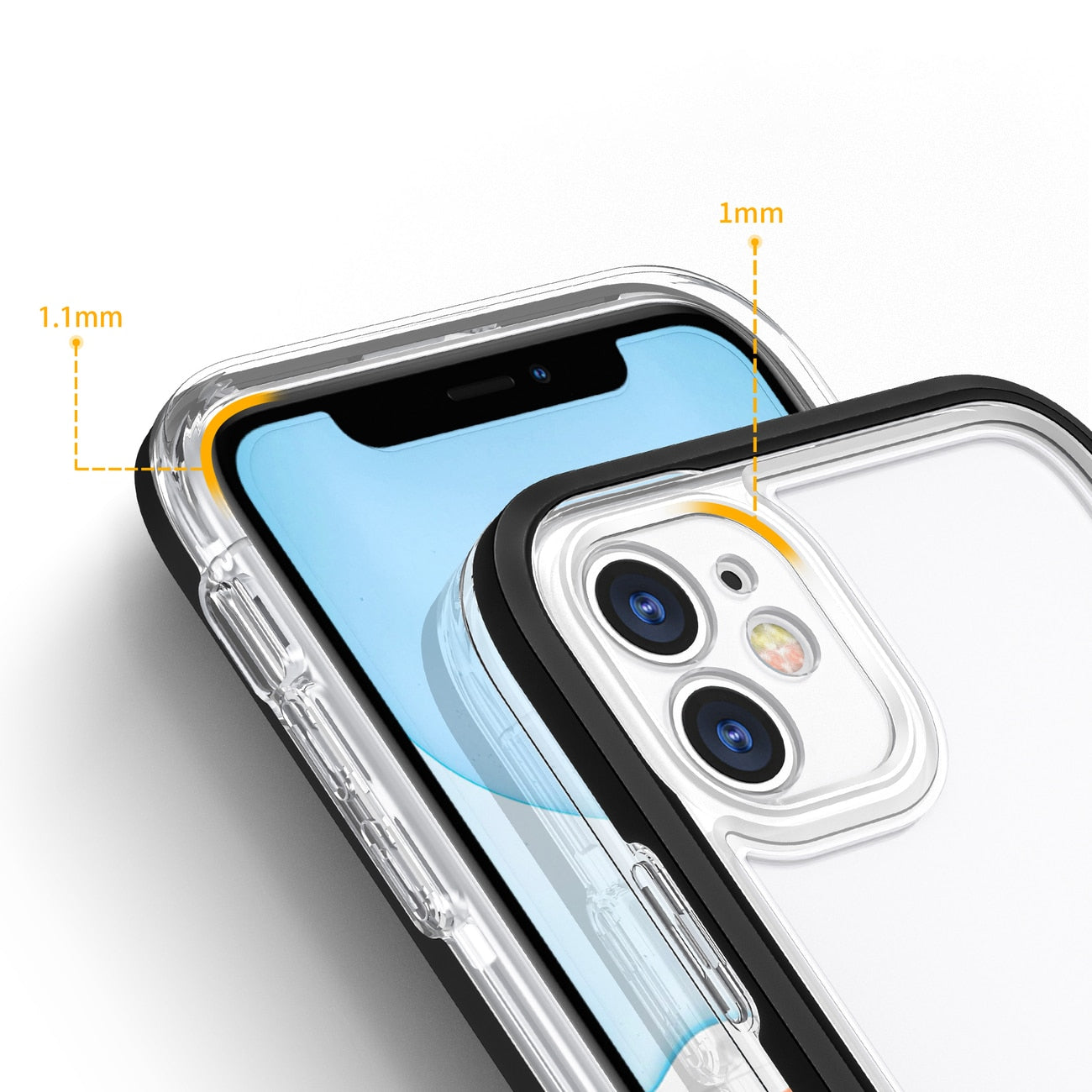Prozoren ovitek Hybrid Armor za iPhone 11