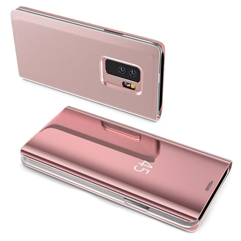 Preklopna torbica Clear View Case za Huawei Y5 2019 / Honor 8S, rožnata