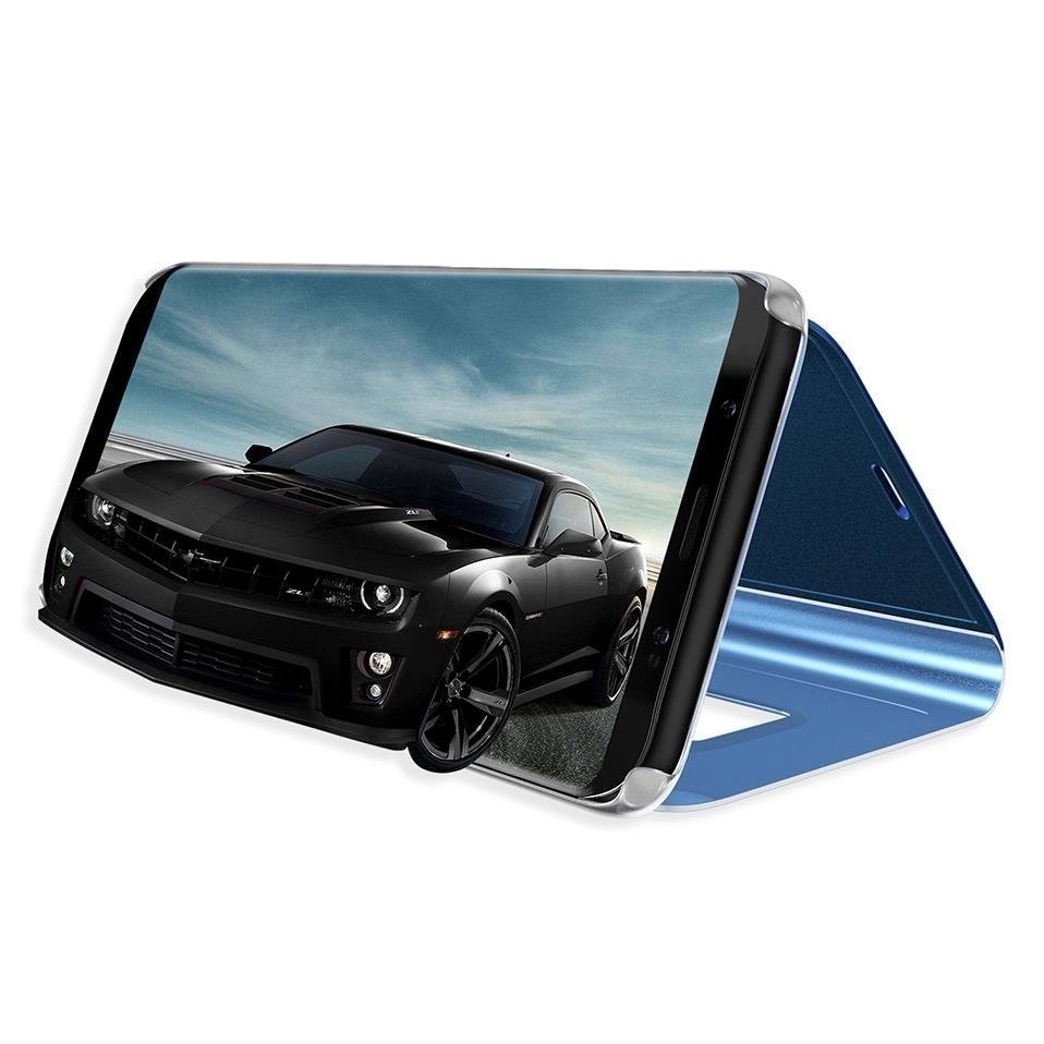 Preklopna torbica Clear View Case za Huawei Y5 2019 / Honor 8S, rožnata