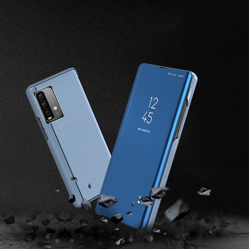 Clear View Case za Xiaomi Poco M3 / Redmi 9T modra