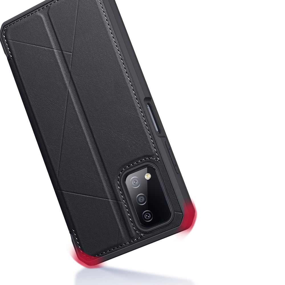 DUX DUCIS Skin X preklopna torbica za Samsung Galaxy A03s, črna