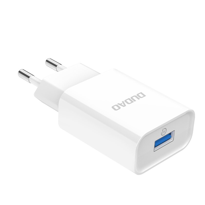 USB zidni punjač DUDAO 5V / 2.4A Quick Charge 3.0