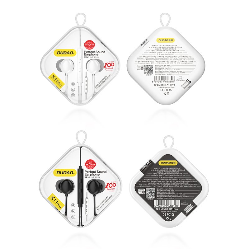 Dudao žične slušalke in-ear X11Pro