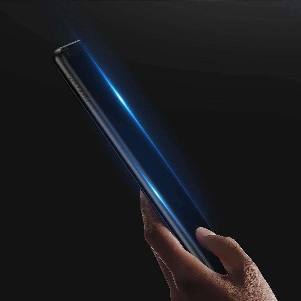 Dux Ducis 10D kaljeno steklo, polna pokritost z okvirjem za Sony Xperia 1 II