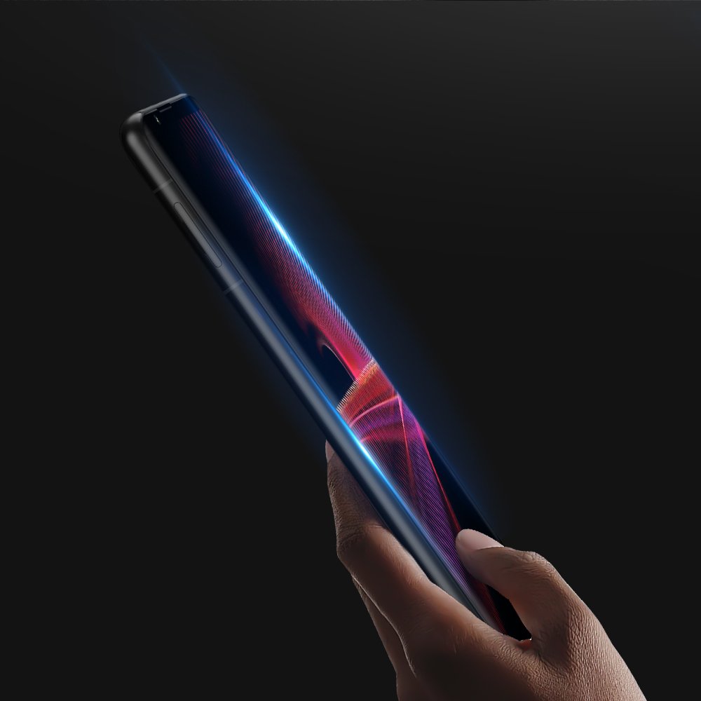 Dux Ducis 10D Zaščitno ohišje iz kaljenega stekla, popolna pokritost z okvirjem za Sony Xperia 1 III