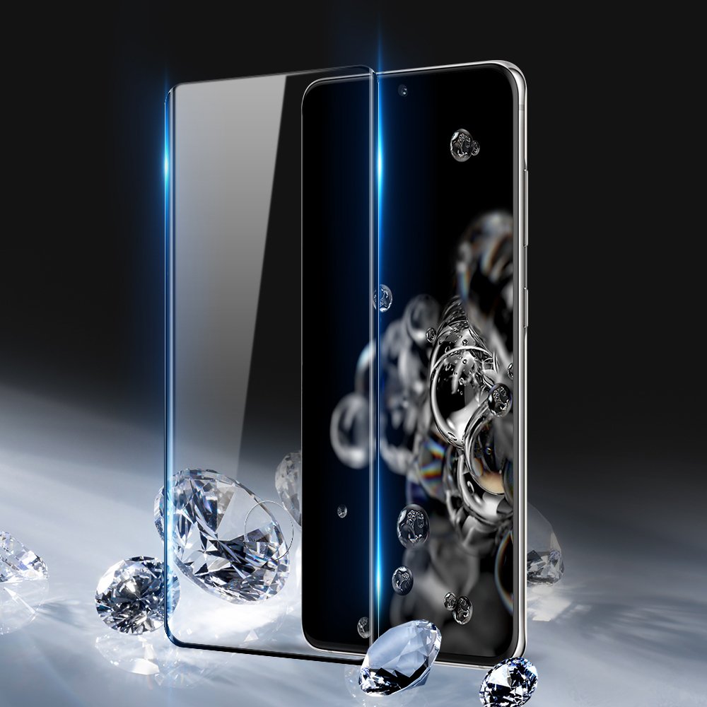 Dux Ducis 3D ukrivljeno steklo Zaščita zaslona z okvirjem za Samsung Galaxy S20 Ultra