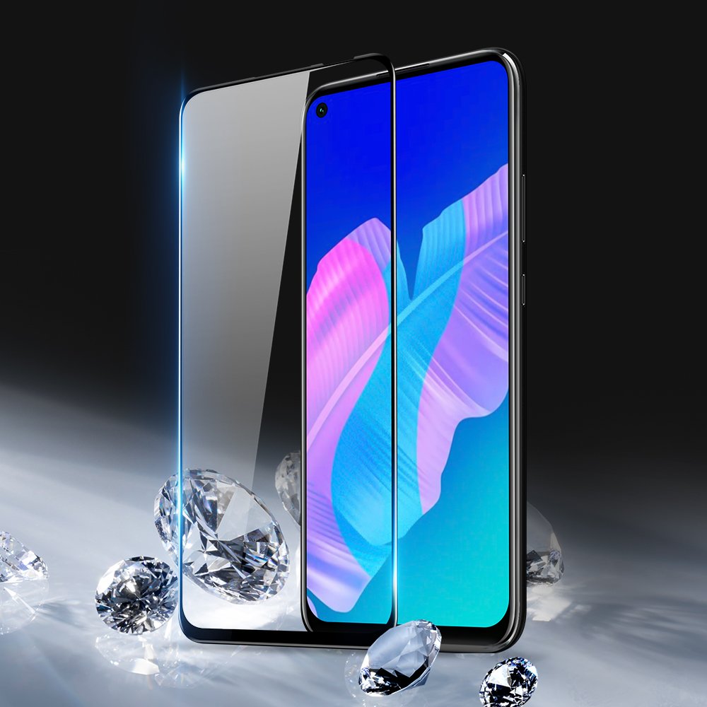 Dux Ducis 9D zaščitno steklo iz kaljenega stekla polna pokritost z okvirjem za Huawei P40 Lite E