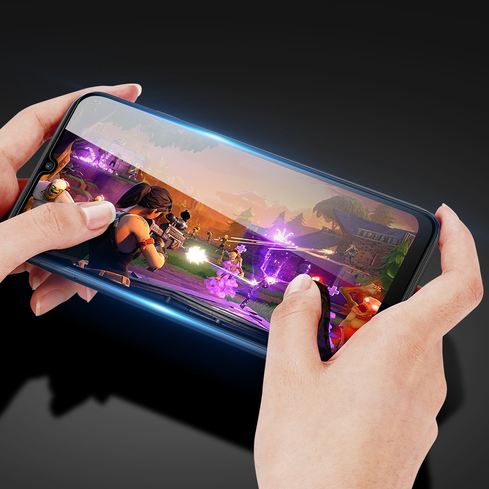 Dux Ducis 9D zaščitno steklo polna pokritost z okvirjem za Huawei Y6p