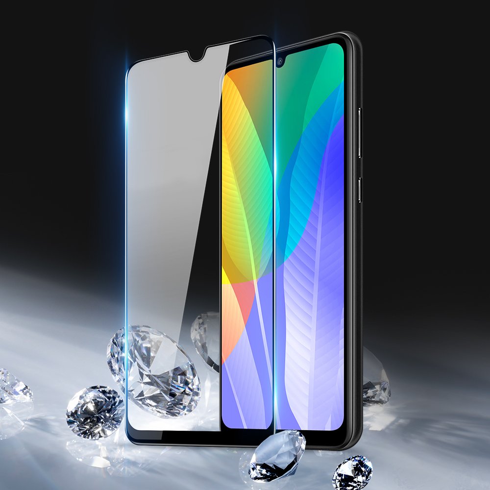 Dux Ducis 9D zaščitno steklo polna pokritost z okvirjem za Huawei Y6p