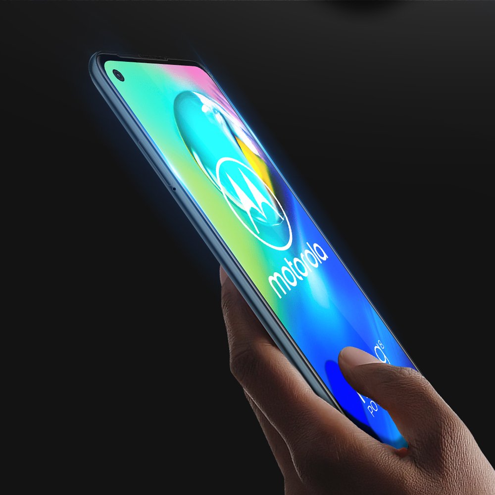 Dux Ducis 9D zaščitno steklo s polno pokritostjo z okvirjem za Motorola Moto G8 Power