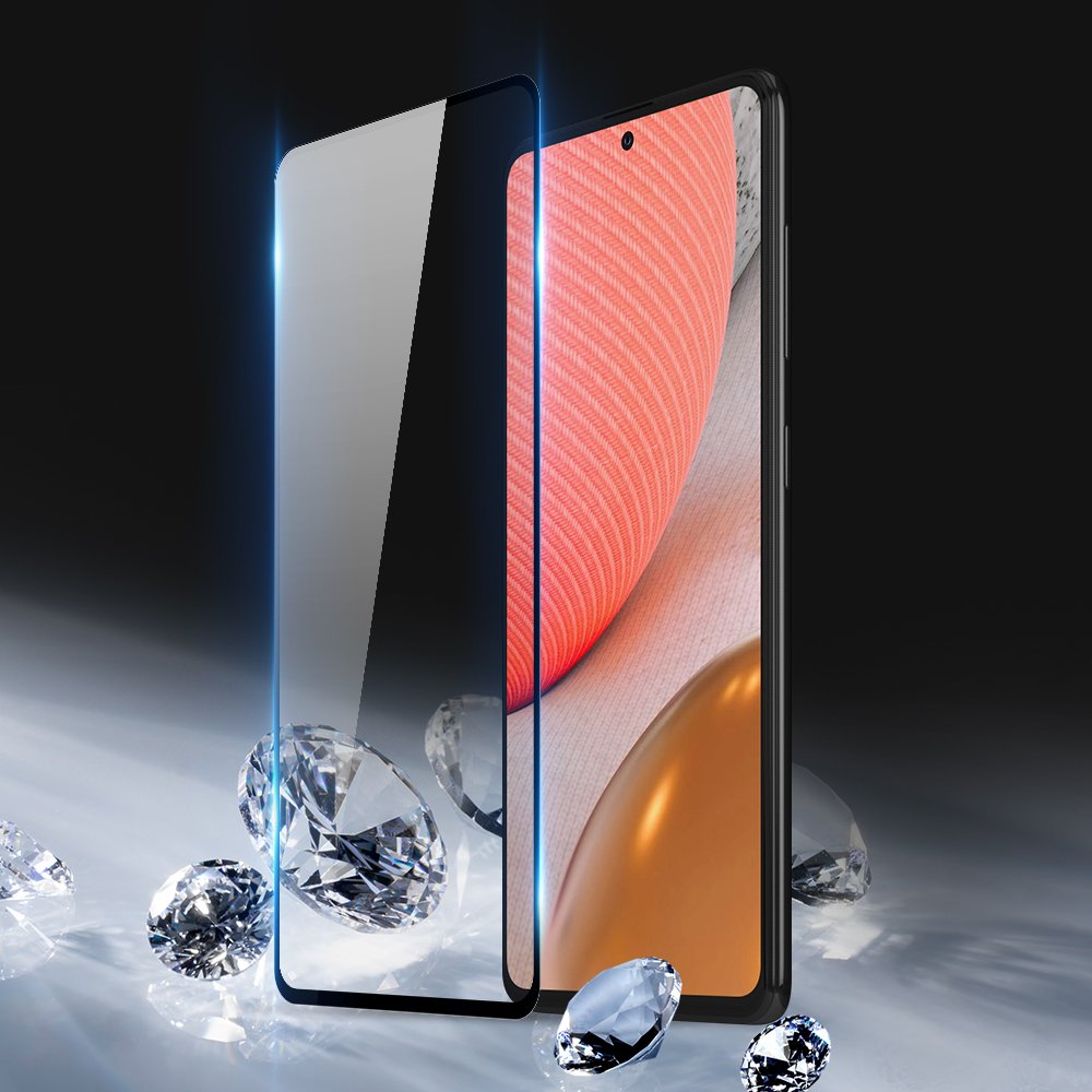 Dux Ducis 9D zaščitno kaljeno steklo s polno pokritostjo in okvirjem za Samsung Galaxy A72 4G/5G
