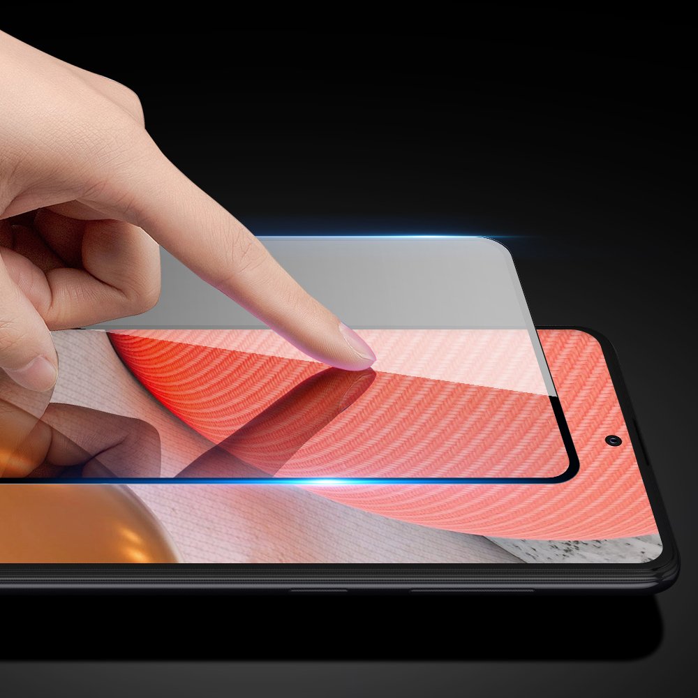 Dux Ducis 9D zaščitno kaljeno steklo s polno pokritostjo in okvirjem za Samsung Galaxy A72 4G/5G