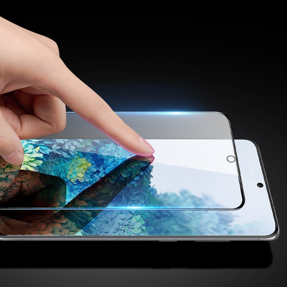 Dux Ducis 9D kaljeno steklo s polno prekrivnostjo in okvirjem za Samsung Galaxy S21 5G