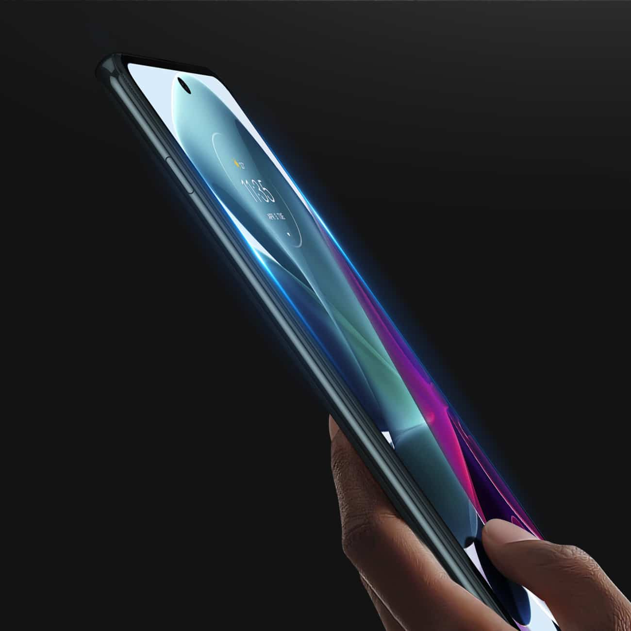 Dux Ducis 9D kaljeno steklo za celoten zaslon 9H z okvirjem za Motorola Moto G200 5G / Edge S30