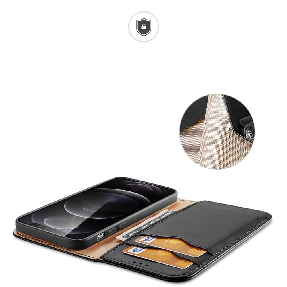 Dux Ducis Hivo etui za telefon iz pravega usnja za iPhone 13 Pro Max