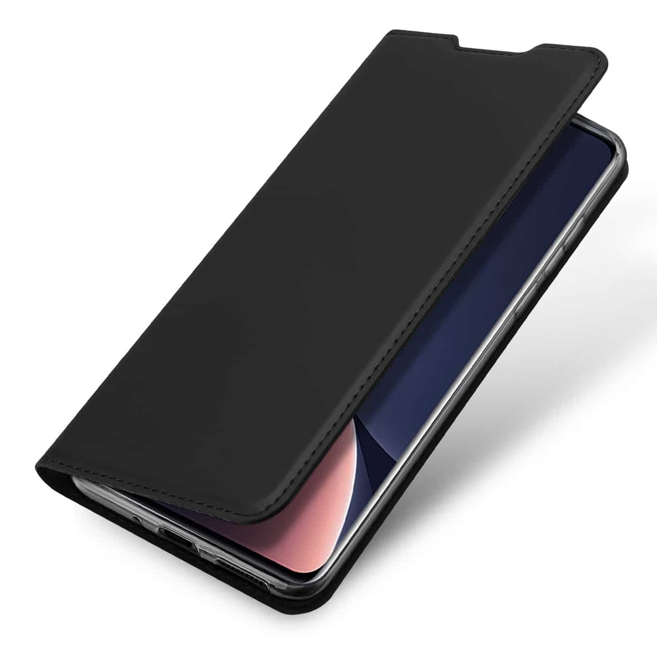 DUX DUCIS SKIN PRO PREKLOPNA TORBICA ZA XIAOMI 12 PRO ČRNA